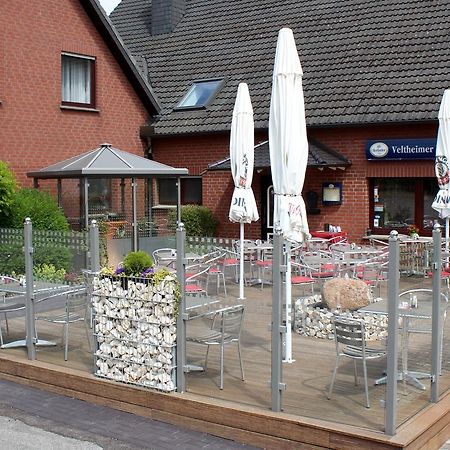 Landgasthaus Veltheimer Hof Porta Westfalica Buitenkant foto
